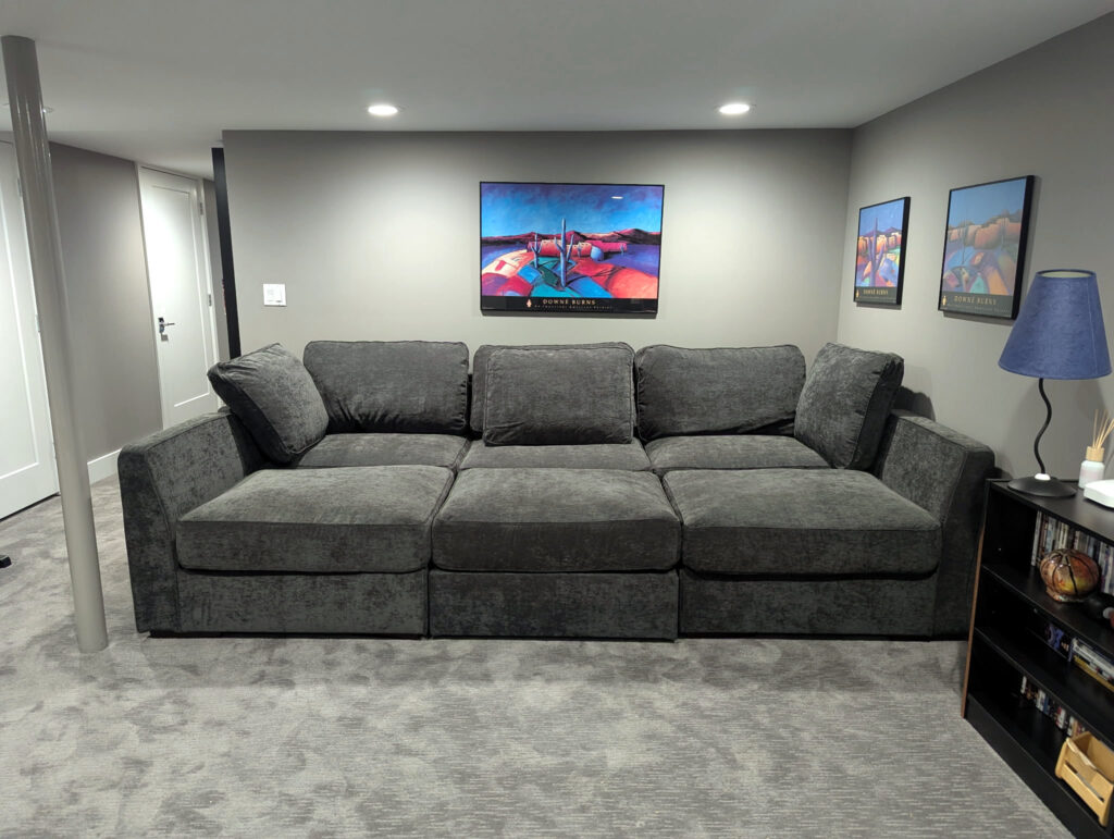 after lovesack couch assembly